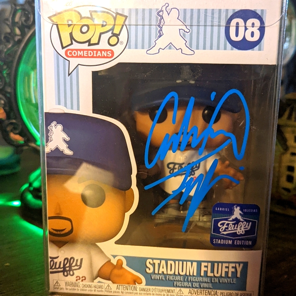 Signed Gabriel Iglesias Funko Pop